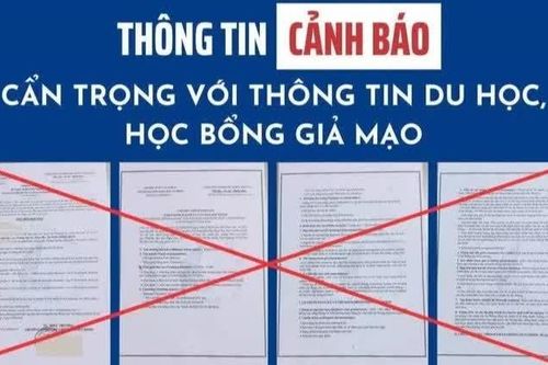 Cảnh giác thông tin giả mạo về học bổng, du học và tuyển sinh