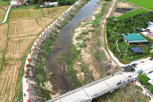 Thi đua “Dân vận khéo” giai đoạn 2026 - 2030: Xã Hòa Trí: Giữ gìn vẻ đẹp làng quê