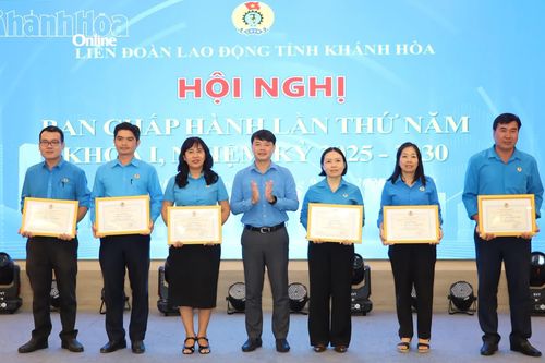 Hội nghị Ban Chấp hành Liên đoàn Lao động tỉnh lần thứ 5, nhiệm kỳ 2025 - 2030