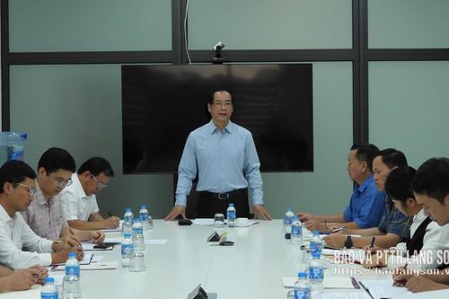 Lãnh đạo tỉnh khảo sát tình hình triển khai dự án khách sạn, sân golf Hoàng Đồng