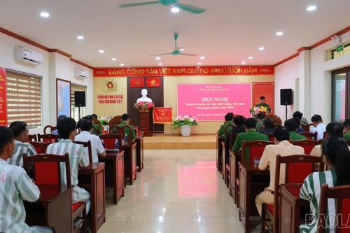 Tư vấn, giới thiệu việc làm cho phạm nhân tại Trại tạm giam số 1