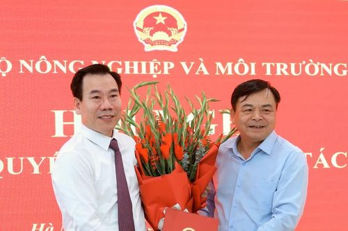 Đồng chí Dương Đức Huy được tiếp nhận, bổ nhiệm Cục trưởng Cục Trồng trọt và Bảo vệ thực vật