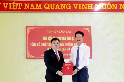 Bí thư Tỉnh đoàn Hà Đức Hải được điều động, chỉ định giữ chức Bí thư Đảng ủy xã Gia Hội