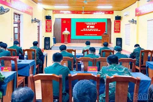 Xã Tân Hợp hoàn thành xuất sắc diễn tập tác chiến trong khu vực phòng thủ năm 2026