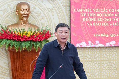 Lâm Đồng tháo điểm nghẽn mặt bằng, thúc tiến độ 2 dự án cao tốc