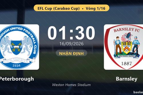 Nhận định Peterborough vs Barnsley: Thắng để đi tiếp