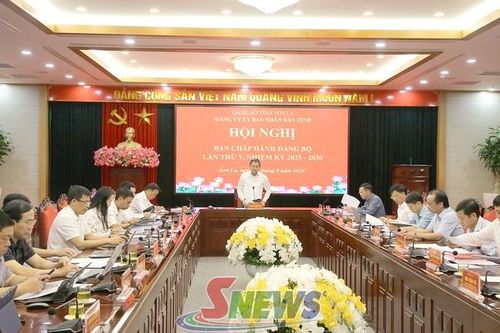 Hội nghị Ban Thường vụ Đảng ủy và Ban Chấp hành Đảng bộ UBND tỉnh Sơn La