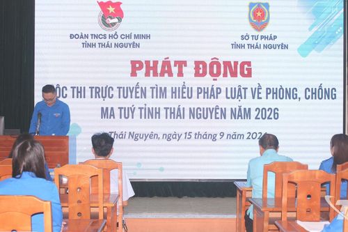 Phát động Cuộc thi trực tuyến tìm hiểu pháp luật về phòng, chống ma túy