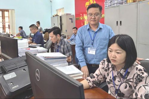 Tăng tốc về đích Chiến dịch 180 ngày xây dựng cơ sở dữ liệu đất đai