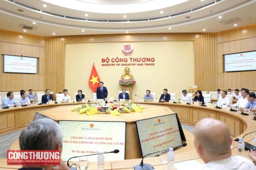 Phân công công tác của Bộ trưởng và các Thứ trưởng Bộ Công Thương