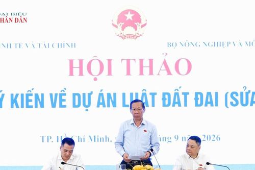 Hội thảo Lấy ý kiến về dự án Luật Đất đai (sửa đổi)