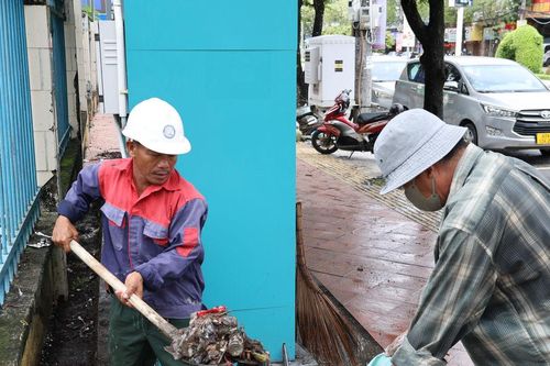 TP. Cần Thơ: Vệ sinh 'làm đẹp' nhà chờ, trạm đón xe buýt