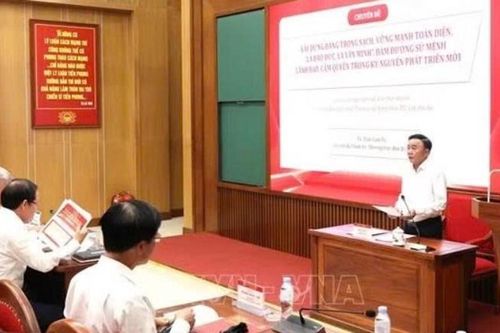 Xây dựng Đảng trong sạch, vững mạnh toàn diện