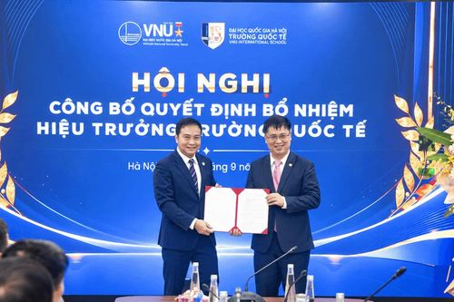 PGS.TS. Nguyễn Anh Tuấn được bổ nhiệm làm Hiệu trưởng Trường Quốc tế – ĐHQGHN
