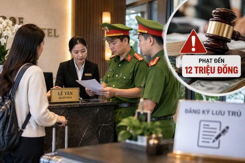 Từ ngày 15/9, không thông báo lưu trú có thể bị phạt tới 12 triệu đồng
