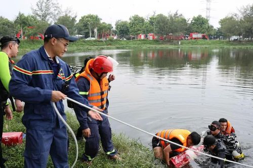 Thực tập sát thực tế để cứu người trong thiên tai
