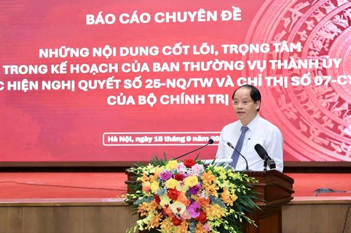 Triển khai Nghị quyết Trung ương 3 bằng chương trình hành động cụ thể