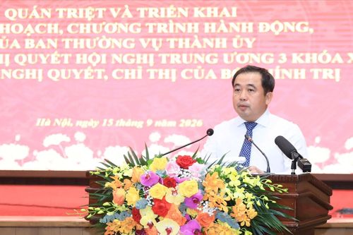 Thủ đô phải là nơi để Nghị quyết Trung ương thấm sâu từng ngành, lĩnh vực
