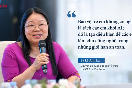 Chuyên gia giáo dục UNICEF: Bảo vệ trẻ em thế nào trước những rủi ro từ AI?