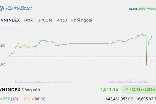 Chứng khoán 15/9: VN-Index bật tăng gần 23 điểm, ngân hàng - dầu khí dẫn sóng
