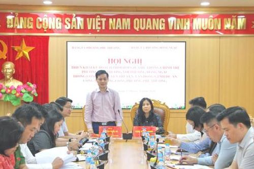 Phường Phú Thượng và Đông Ngạc phối hợp giải phóng mặt bằng dự án công viên công cộng
