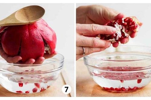 3 cách tách hạt lựu nhanh, hạt nguyên vẹn, không lo nước bắn tung tóe