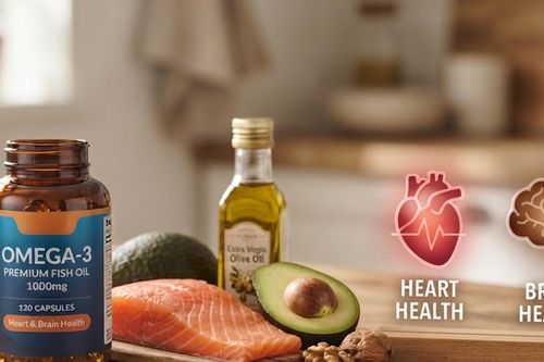 Cần bao nhiêu omega-3 mỗi ngày để bảo vệ tim mạch và não bộ?