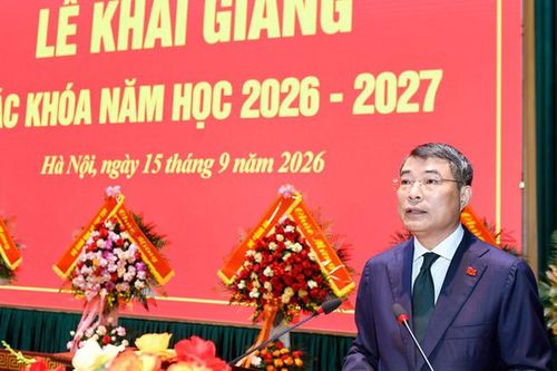 Thủ tướng Lê Minh Hưng dự lễ khai giảng năm học mới tại Học viện Quốc phòng