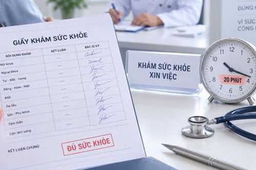 Bộ Y tế vào cuộc vụ khám sức khỏe xin việc chỉ 20 phút có 9 chữ ký