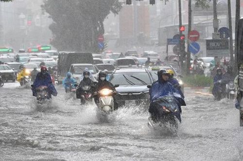 Lượng mưa phổ biến ở các phường, xã Hà Nội từ 15/9 đến chiều 16/9