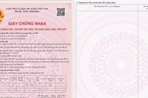 Người dân sẽ được cấp 'sổ đỏ' điện tử tích hợp trên VNeID