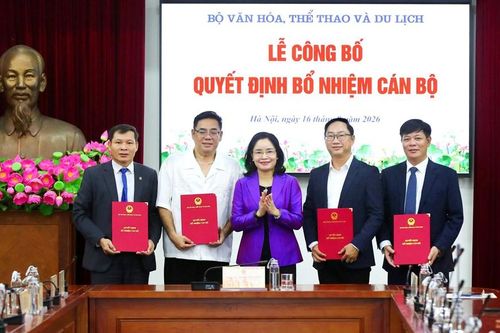 Bộ VHTTDL bổ nhiệm Phó Hiệu trưởng 4 trường trực thuộc Bộ