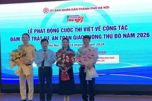 Phát động Cuộc thi viết 'Vì an toàn giao thông thủ đô' năm 2026