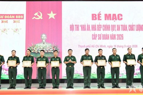 Sư đoàn 9 nâng cao chất lượng công tác quân nhu