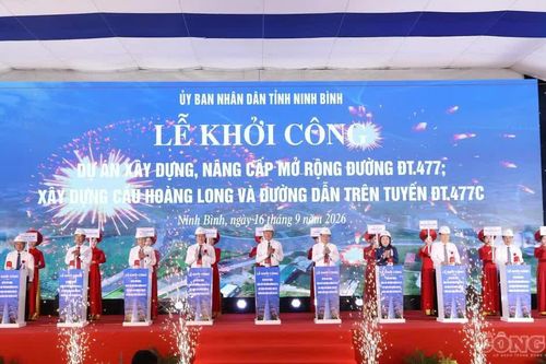 Ninh Bình: Khởi công tuyến đường giao thông gần 7.000 tỷ đồng, kết nối liên vùng đồng bằng và miền núi