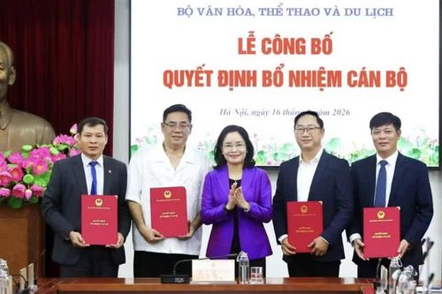 Bộ Văn hóa, Thể thao và Du lịch bổ nhiệm Phó Hiệu trưởng 4 trường đại học