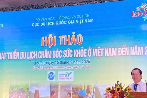 Xây dựng Đề án phát triển du lịch chăm sóc sức khỏe đến năm 2030
