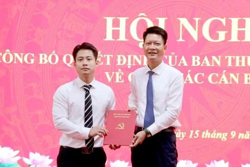 Công bố quyết định của Ban Thường vụ Tỉnh ủy Lào Cai về công tác cán bộ