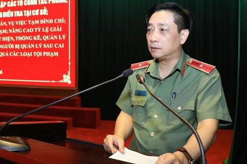 Thiếu tướng Nguyễn Minh Tuấn yêu cầu tổng rà soát người liên quan ma túy