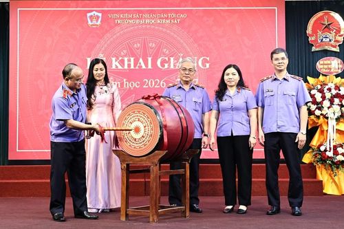 Trường Đại học Kiểm sát khai giảng năm học 2026-2027