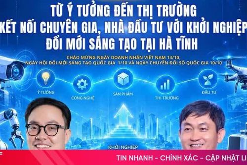 Hà Tĩnh chuẩn bị tổ chức diễn đàn kết nối chuyên gia, nhà đầu tư với khởi nghiệp ĐMST