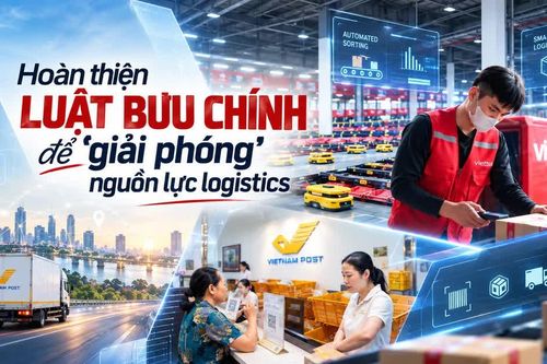 Hoàn thiện Luật Bưu chính để 'giải phóng' nguồn lực logistics