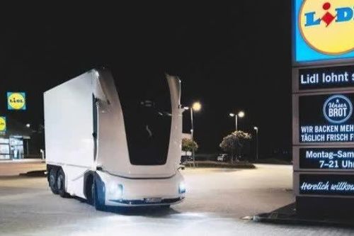 Lidl thử nghiệm xe tải giao hàng tự hành tại Đức