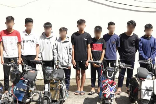 Triệu tập 21 đối tượng tụ tập, điều khiển xe độ chế gây mất trật tự tại Vũng Tàu