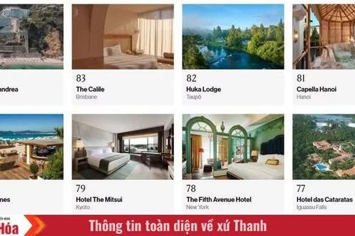 Việt Nam có khách sạn lọt vào danh sách 100 khách sạn tốt nhất thế giới năm 2026