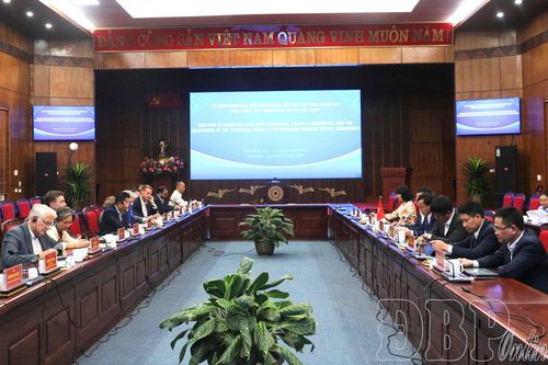 Điện Biên làm việc với Phái đoàn Liên minh châu Âu tại Việt Nam