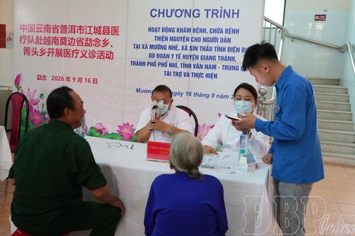 Khám, chữa bệnh thiện nguyện tại xã Mường Nhé và Sín Thầu