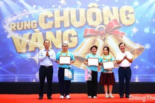 Em Nguyễn Vân Khánh đoạt giải Nhất cuộc thi 'Rung chuông vàng', lan tỏa kiến thức phòng, chống thiên tai
