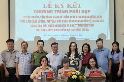 Phối hợp giám sát hoạt động sản xuất, kinh doanh nông lâm thủy sản chất lượng, an toàn