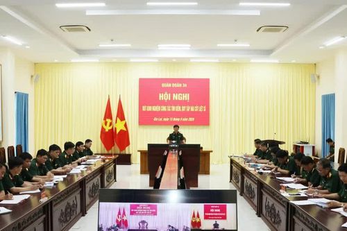 Quân đoàn 34 rút kinh nghiệm công tác tìm kiếm, quy tập hài cốt liệt sĩ